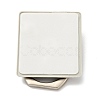 Zinc Alloy Rectangle Cell Phone Holder Stand Findings AJEW-G035-04P-2