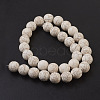 Synthetic Magnesite Beads Strands TURQ-S192-12mm-1-2