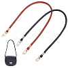 WADORN&reg 2Pcs 2 Colors PU Imitation Leather Bag Straps DIY-WR0002-07-1