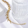 Rack Plating Brass Teardrop Link Chain Necklaces for Women NJEW-C064-01G-2