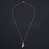 201 Stainless Steel Pendant Necklaces NJEW-S105-JN569-40-1-2