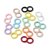 Spray Painted Alloy Spring Gate Rings FIND-C024-01B-1