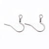 Tarnish Resistant 304 Stainless Steel French Earring Hooks STAS-P186-01P-1