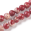 Natural Imperial Jasper Beads Strands X-G-I248-03H-1