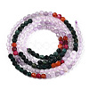 Natural & Synthetic Mixed Gemstone Beads Strands G-D080-A01-03-24-2