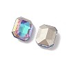 Glass Rhinestone Cabochons RGLA-L029-03A-BBLA-2