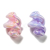 UV Plating Opaque Luminous Acrylic Beads MACR-D083-11-3