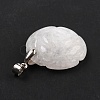 Natural Gemstone Pendants G-I319-02P-5