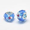 Handmade Lampwork European Beads LAMP-Q029-03E-2