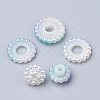 Imitation Pearl Acrylic Beads OACR-T004-10mm-07-3