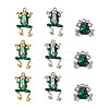 Alloy Enamel Pendants ENAM-TA0001-19-2