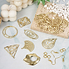 Pandahall DIY Geometry Earring Making Kit DIY-TA0005-30-6