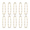 10Pcs Alloy Open Back Bezel Big Pendants PALLOY-TAG0001-01-1