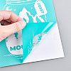 Self-Adhesive Silk Screen Printing Stencil DIY-WH0173-021-09-3