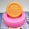 DIY Silicone Tree of Life Pattern Round Soap Molds TREE-PW0001-46-1