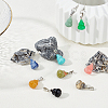 PandaHall Elite 10Pcs 10 Style Gemstone Pendants G-PH0001-37-2