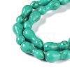 Synthetic Turquoise Beads Strands G-K362-G02-01-4