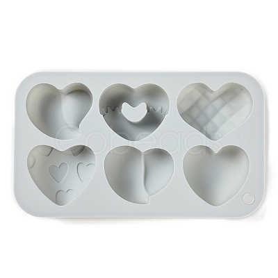 Heart Food Grade Silicone Molds DIY-A051-02B-1