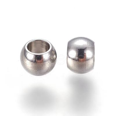 Non-Tarnish 304 Stainless Steel Spacer Beads X-STAS-L222-42A-P-1