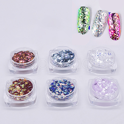 Laser Shining Nail Art Glitter MRMJ-T010-015-1