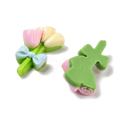 Cute Opaque Resin Decoden Cabochons RESI-S02-04-1