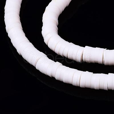 Handmade Polymer Clay Beads X-CLAY-R067-4.0mm-16-1