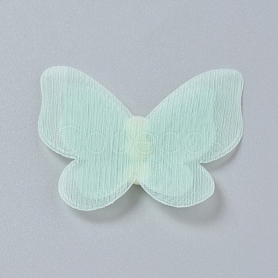 Butterfly Organza Ornaments AJEW-WH0079-F05-1