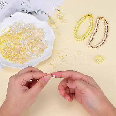 2 Bag Glass & Seed Beads GLAA-SZC0001-94C-1