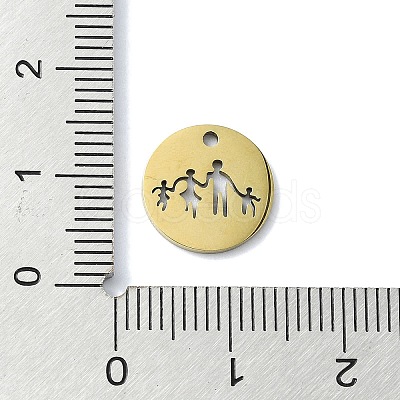 304 Stainless Steel Charms STAS-C097-35G-1