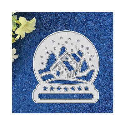 Christmas Carbon Steel Cutting Dies Stencils DIY-WH0170-094-1