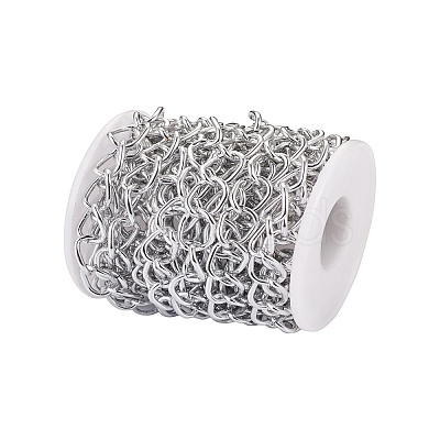 Decorative Chain Aluminium Twisted Chains Curb Chains CHA-TA0001-07S-1