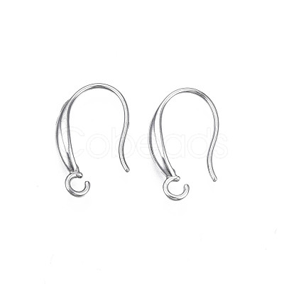 Tarnish Resistant 304 Stainless Steel Earring Hooks STAS-S057-60-1