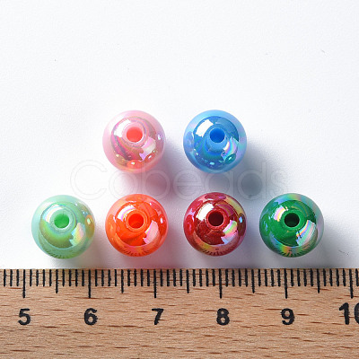 Opaque Acrylic Beads MACR-S370-D10mm-M2-1