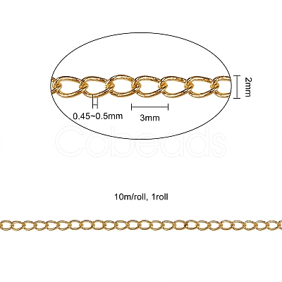 Brass Twisted Chains CHC-CJ0001-26-1