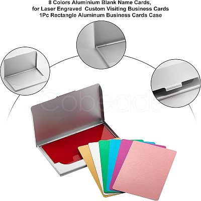 Nbeads 20Pcs Aluminum Heat Transfer Film Crafts DIY-NB0006-37B-1