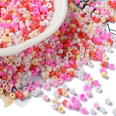 Baking Paint Glass Seed Beads SEED-S042-05A-08-1