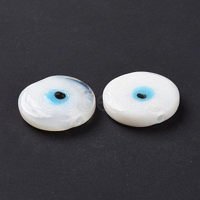 Handmade Evil Eye Lampwork Beads LAMP-E026-01H-1