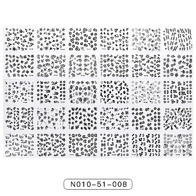 Nail Art Stickers MRMJ-N010-51-008-1