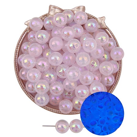 Luminous Acrylic Beads LUMI-PW0004-005C-1