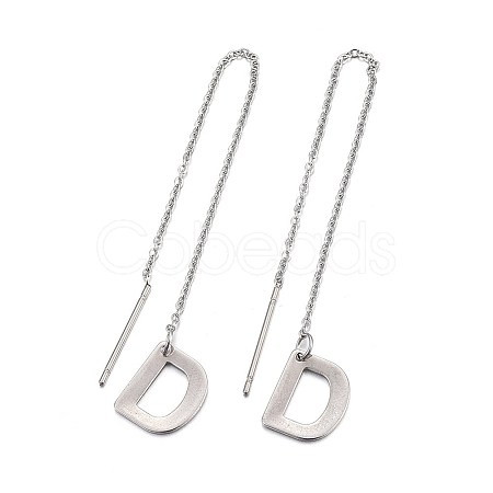 304 Stainless Steel Stud Earrings EJEW-L205-01D-1