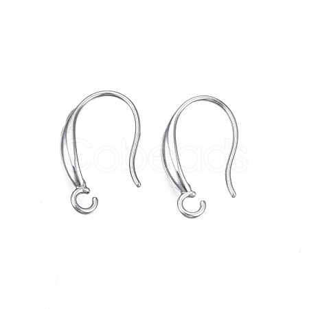 Tarnish Resistant 304 Stainless Steel Earring Hooks STAS-S057-60-1