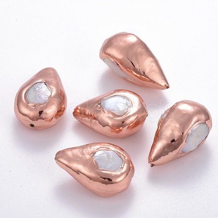 Natural Cultured Freshwater Pearl Beads PEAR-E014-12RG-1