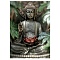 Buddha DIY Diamond Painting Kits, with Resin Rhinestones, Diamond Sticky Pen, Tray Plate and Glue Clay, Dark Olive Green, 400x300mm