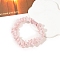 Organza Hair Ties for Women Girls, Pink, 10x60mm