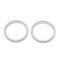 Tarnish Resistant 304 Stainless Steel Linking Rings, Ring, Stainless Steel Color, 35x1mm, Inner Diameter: 29mm