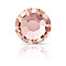 Preciosa&reg MAXIMA Crystal No Hotfix Flatback Stones, Czech Crystal, Dura Foiling, Round(438 11 615 Chaton Rose), 70030 Rose Peach, SS6(1.9~2.1mm)