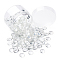 Craftdady Transparent Glass Cabochons, Half Round/Dome, Clear, 14x4mm, 200pcs/box