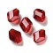 K9 Glass, Imitation Austrian Crystal Beads, Faceted, Rhombus, Dark Red, 10x8x4mm, Hole: 1.4mm