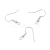 Brass Earring Hooks KK-YW0001-28S-2