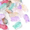 35Pcs Transparent Spray Painted Glass Beads GLAA-YW0001-69-2